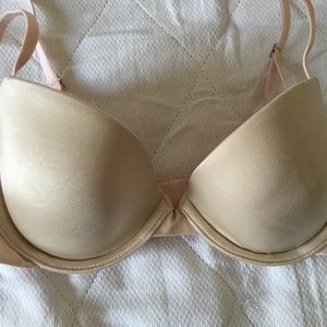 Aerie Ella Underwire Lightly Lined Beige Bra 32B